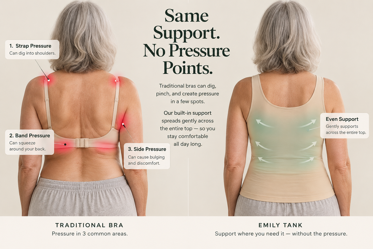 Built-In Bra Comfort Shaper Tank